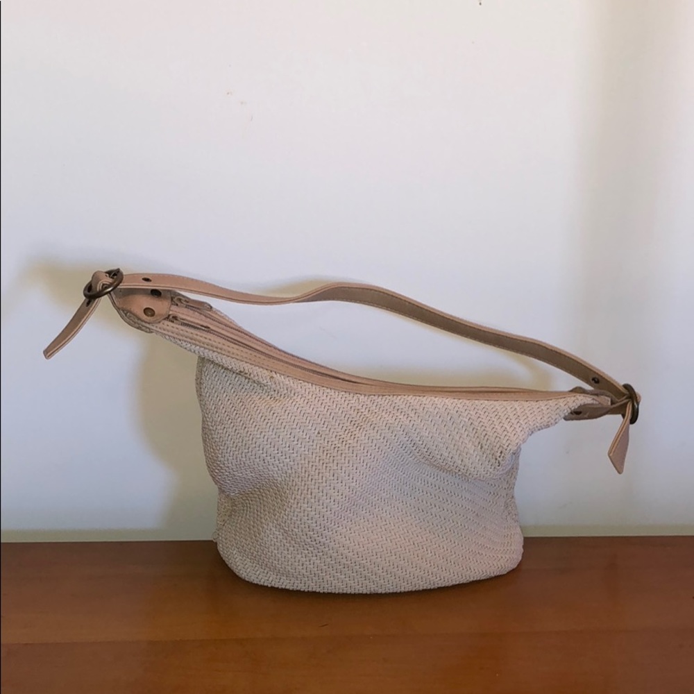 Beige Knit Cord Purse!